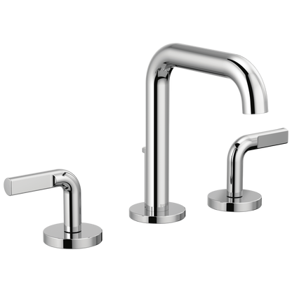 Brizo Litze Widespread Lavatory Faucet with High Spout - Less Handles 1.2 GPM - Complete Kit - Polished Chrome