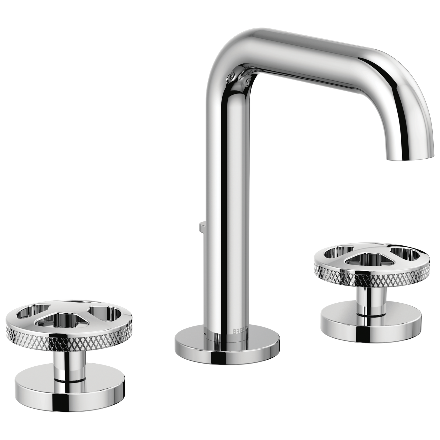 Brizo Litze Widespread Lavatory Faucet with High Spout - Less Handles 1.2 GPM - Complete Kit - Polished Chrome