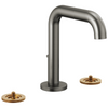 Litze Widespread Lavatory Faucet with High Spout - Less Handles 1.2 GPM - Brilliance® Luxe Steel®