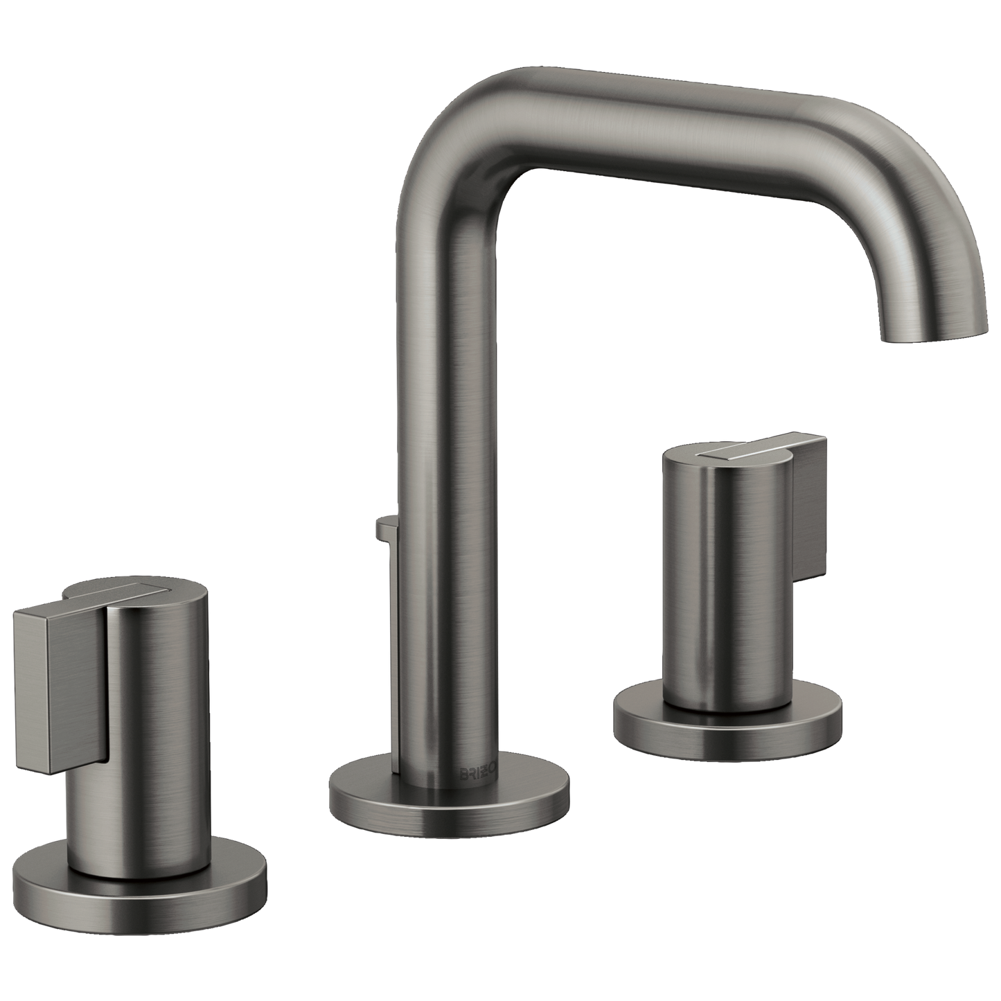 Brizo Litze Widespread Lavatory Faucet with High Spout - Less Handles 1.2 GPM - Complete Kit - Brilliance® Luxe Steel®