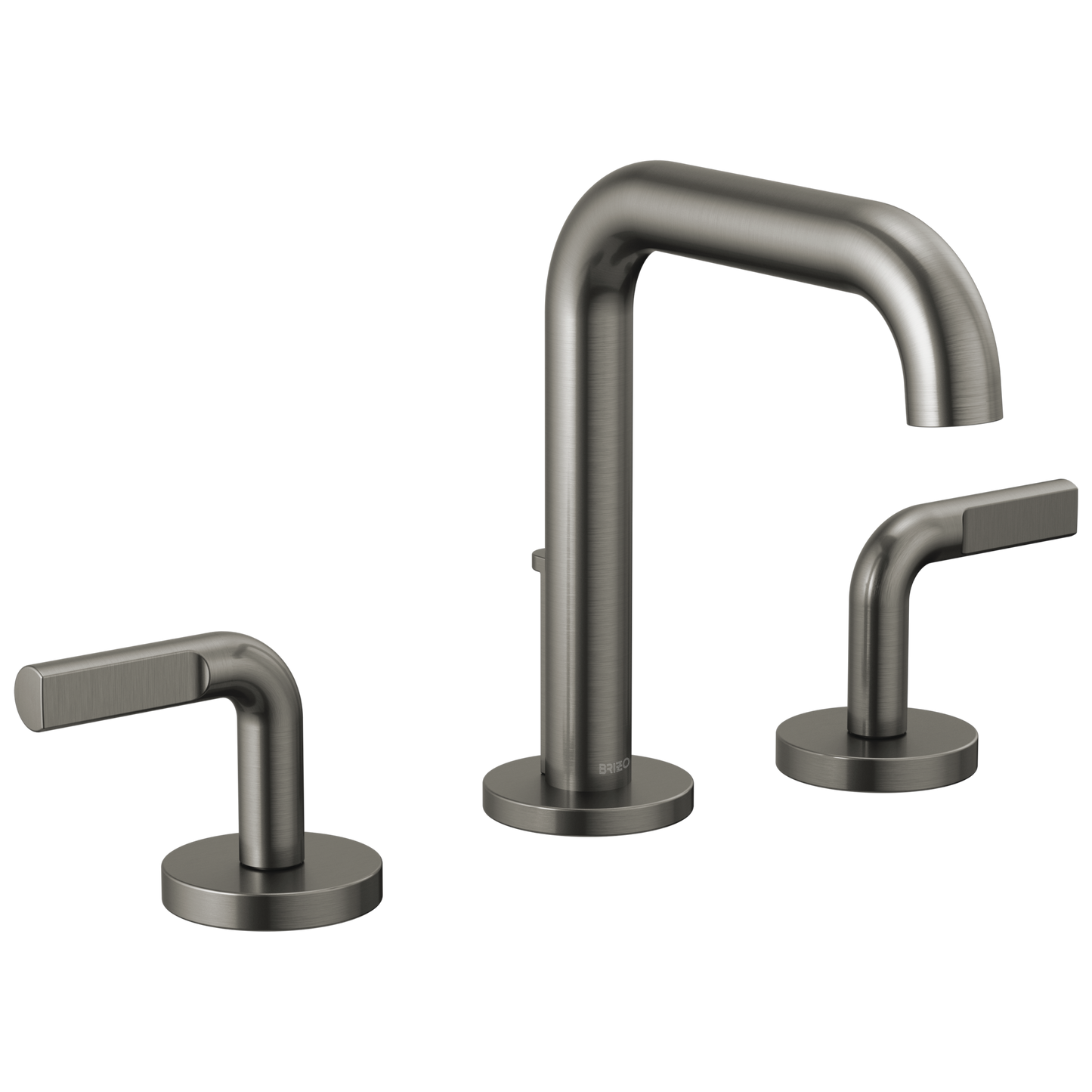 Brizo Litze Widespread Lavatory Faucet with High Spout - Less Handles 1.2 GPM - Complete Kit - Brilliance® Luxe Steel®