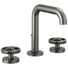 Brizo Litze Widespread Lavatory Faucet with High Spout - Less Handles 1.2 GPM - Complete Kit - Brilliance® Luxe Steel®