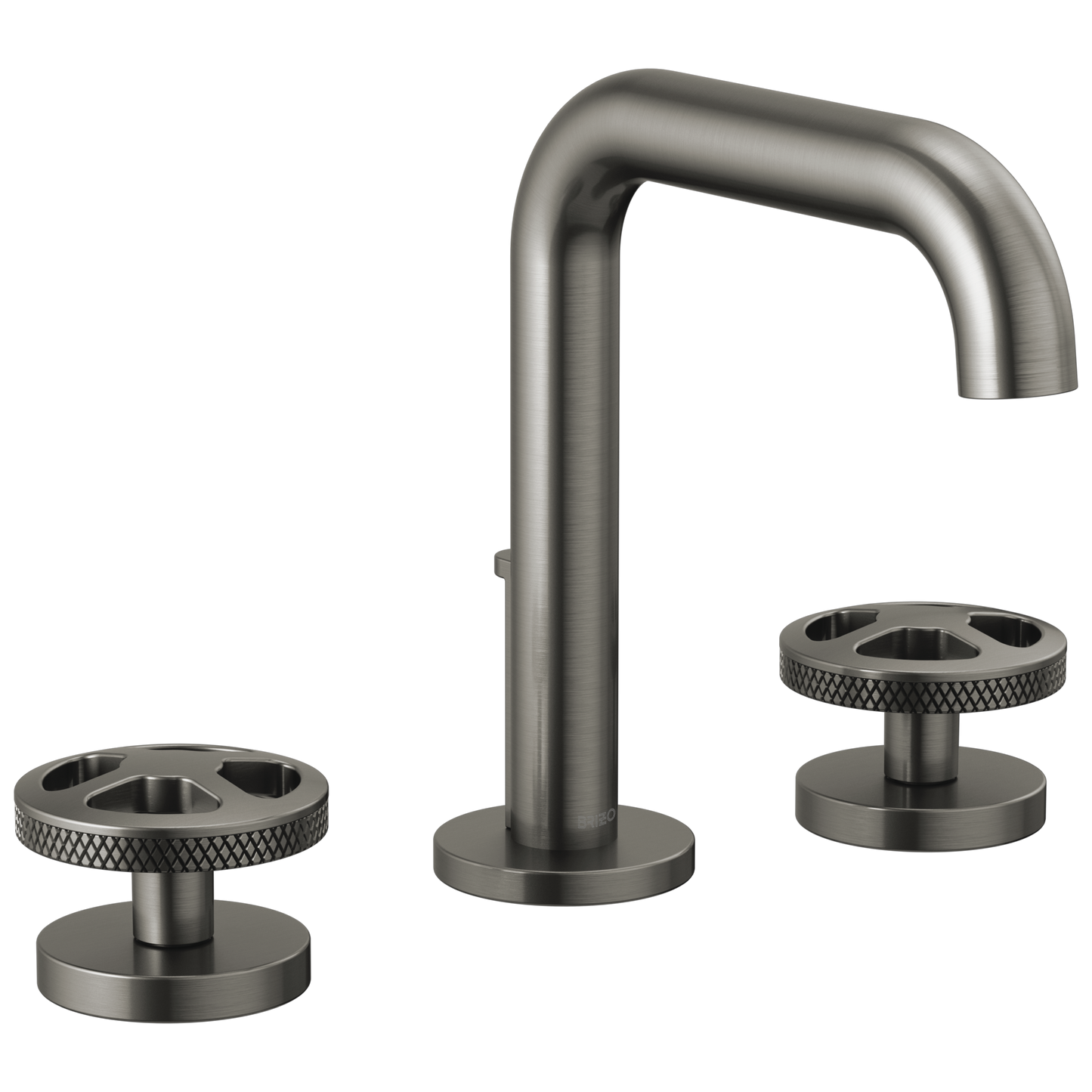 Brizo Litze Widespread Lavatory Faucet with High Spout - Less Handles 1.2 GPM - Complete Kit - Brilliance® Luxe Steel®