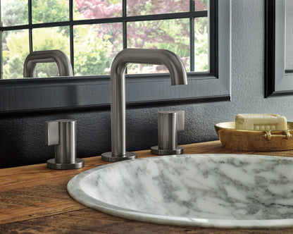 Litze Widespread Lavatory Faucet with High Spout - Less Handles 1.5 GPM lifestyle