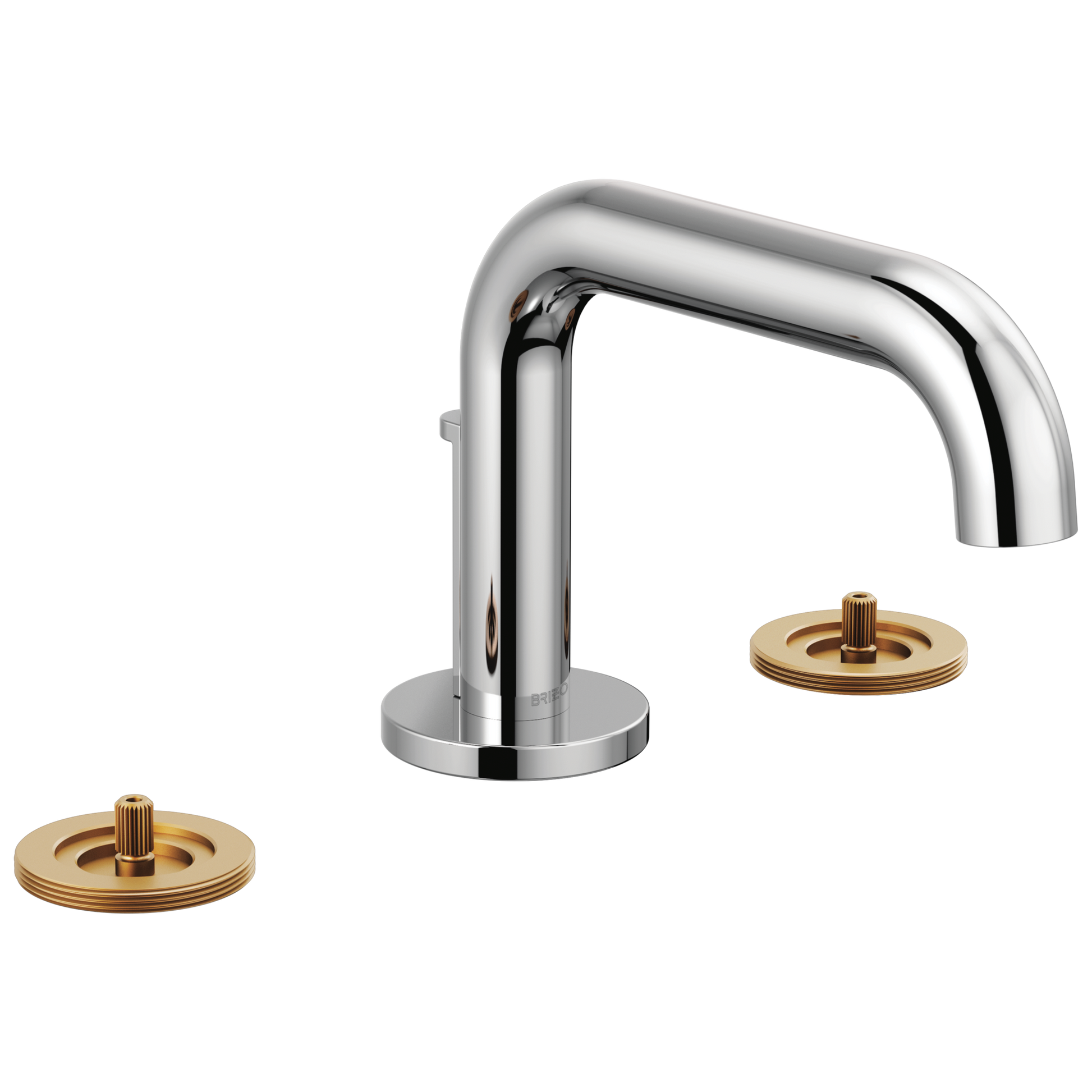 Litze Widespread Lavatory Faucet with Low Spout - Less Handles 1.5 GPM - Polished Chrome
