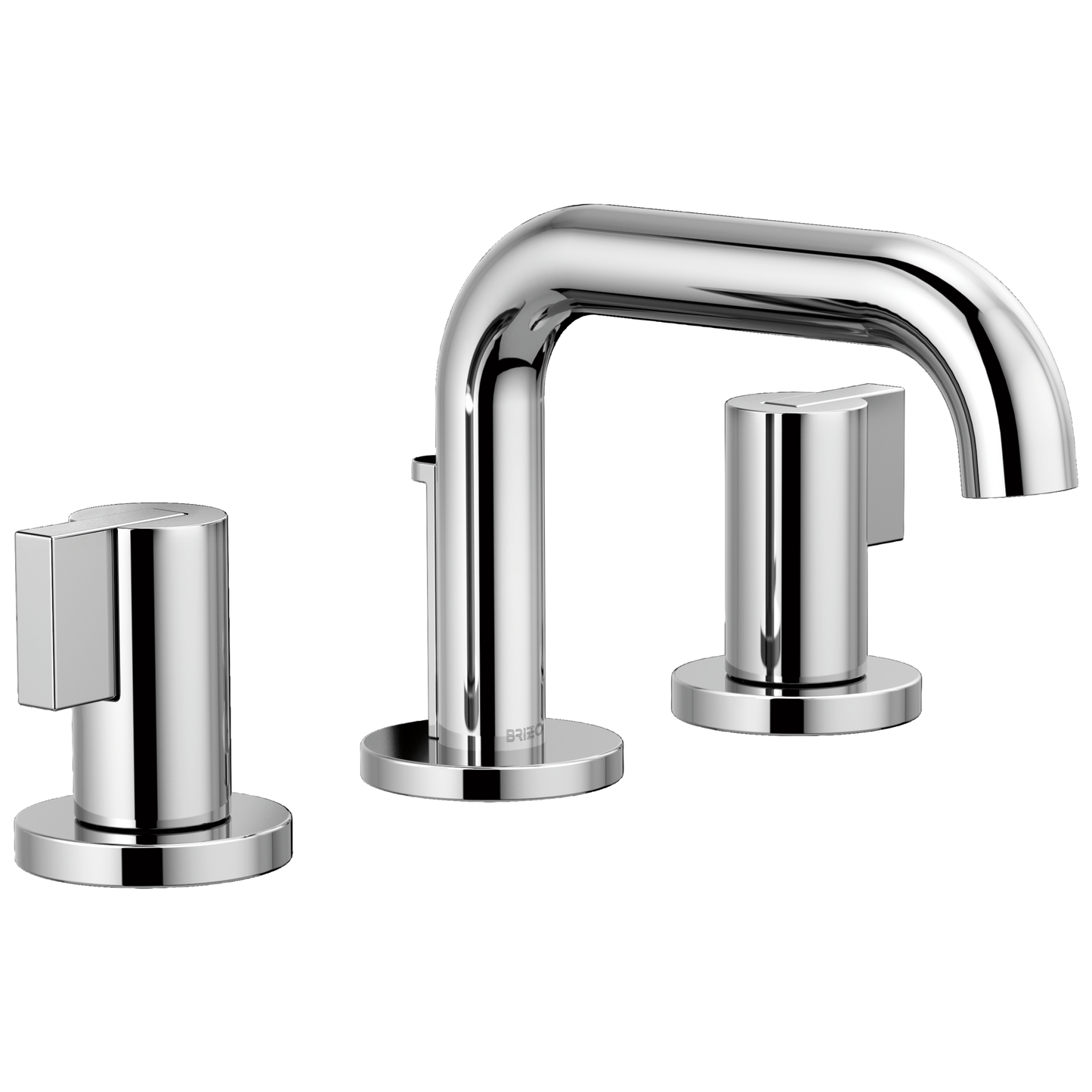 Brizo Litze Widespread Lavatory Faucet with Low Spout - Less Handles 1.5 GPM - Complete Kit - Polished Chrome