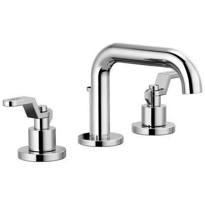 Brizo Litze Widespread Lavatory Faucet with Low Spout - Less Handles 1.5 GPM - Complete Kit - Polished Chrome