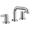 Brizo Litze Widespread Lavatory Faucet with Low Spout - Less Handles 1.5 GPM - Complete Kit - Polished Chrome