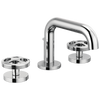 Brizo Litze Widespread Lavatory Faucet with Low Spout - Less Handles 1.5 GPM - Complete Kit - Polished Chrome