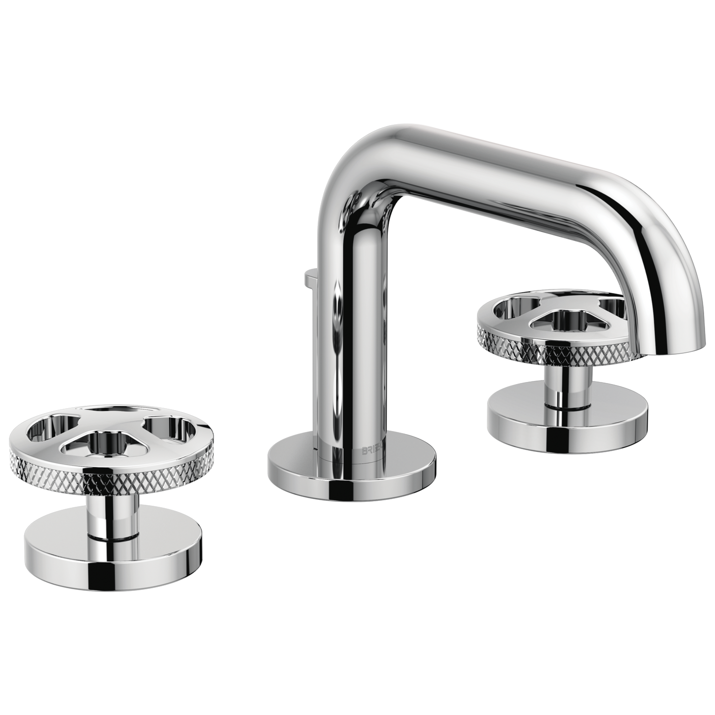 Brizo Litze Widespread Lavatory Faucet with Low Spout - Less Handles 1.5 GPM - Complete Kit - Polished Chrome