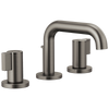 Brizo Litze Widespread Lavatory Faucet with Low Spout - Less Handles 1.5 GPM - Complete Kit - Matte Black