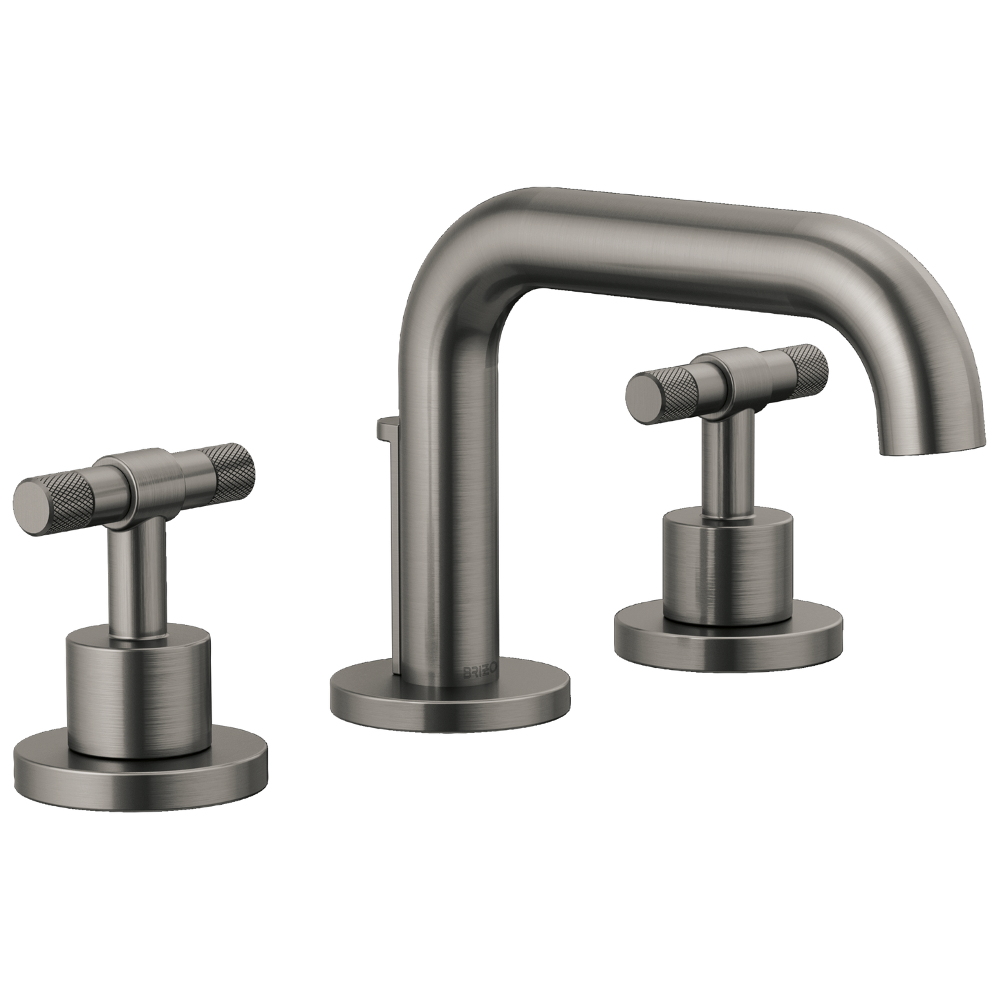 Brizo Litze Widespread Lavatory Faucet with Low Spout - Less Handles 1.5 GPM - Complete Kit - Matte Black