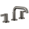 Brizo Litze Widespread Lavatory Faucet with Low Spout - Less Handles 1.5 GPM - Complete Kit - Matte Black