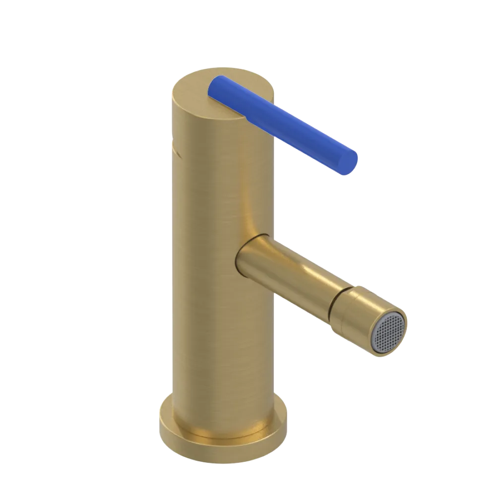 Rubinet Single Control Bidet Fitting (less drain) Satin Brass