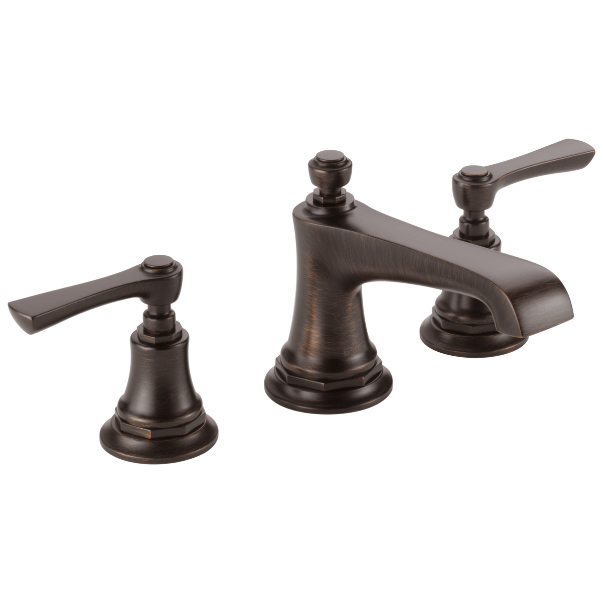 Brizo Rook Widespread Lavatory Faucet - Less Handles 1.2 GPM - Complete Kit - Venetian Bronze®