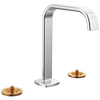 Brizo Widespread Lavatory Faucet With Square Spout Less Handles