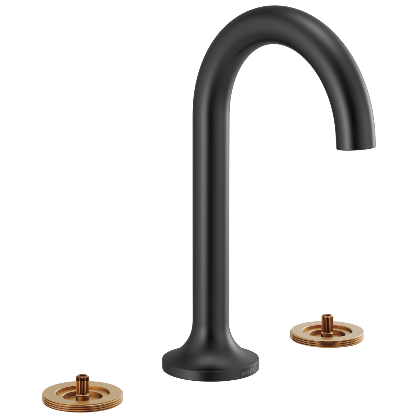 Jason Wu for Brizo Widespread Lavatory Faucet - Less Handles - Matte Black