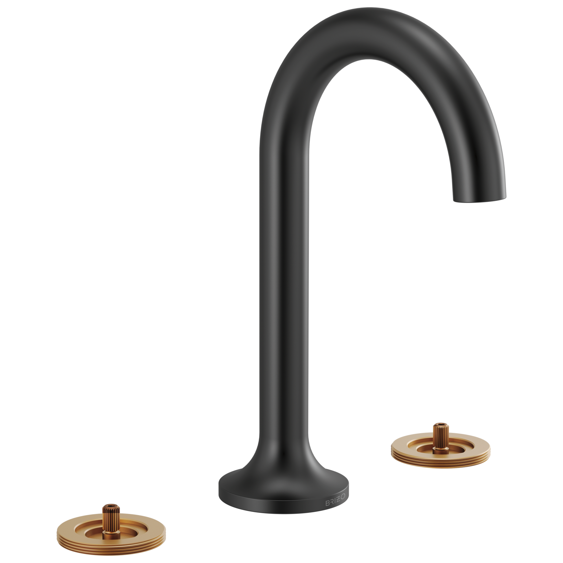 Jason Wu for Brizo Widespread Lavatory Faucet - Less Handles - Matte Black