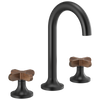 Brizo Jason Wu for Brizo Widespread Lavatory Faucet - Less Handles 1.2 GPM - Complete Kit - Matte Black