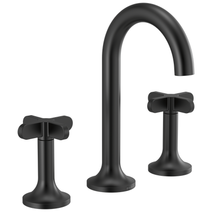 Brizo Jason Wu for Brizo Widespread Lavatory Faucet - Less Handles 1.2 GPM - Complete Kit - Matte Black