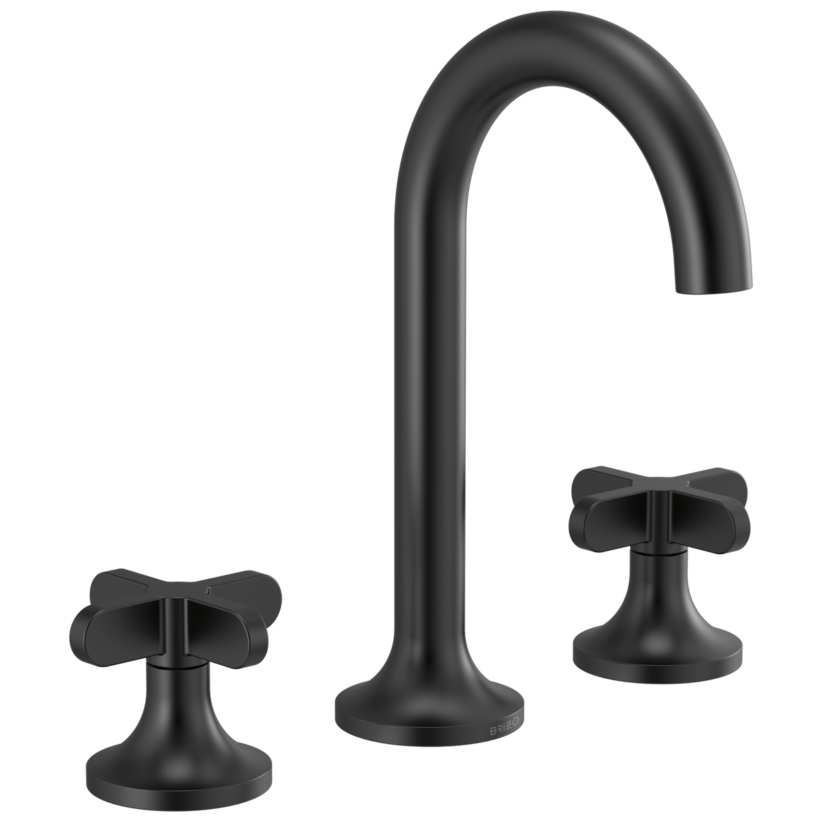 Brizo Jason Wu for Brizo Widespread Lavatory Faucet - Less Handles - Complete Kit - Matte Black