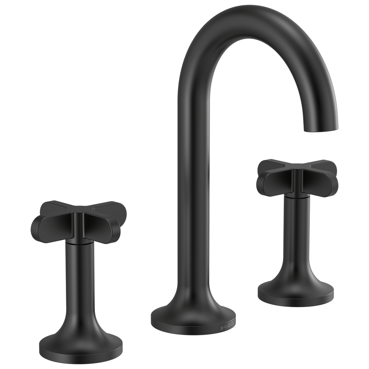 Brizo Jason Wu for Brizo Widespread Lavatory Faucet - Less Handles - Complete Kit - Matte Black