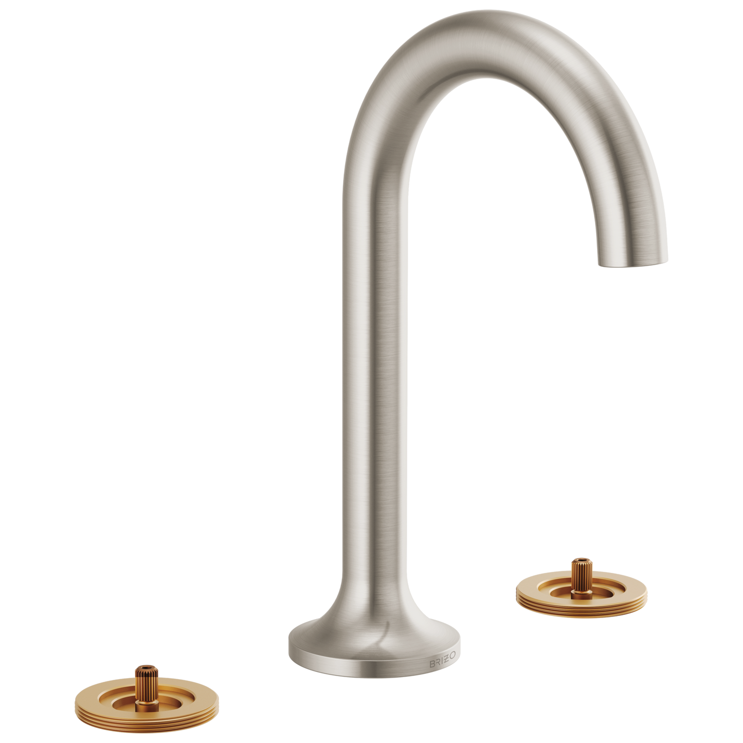 Jason Wu for Brizo Widespread Lavatory Faucet - Less Handles - Brilliance® Brushed Nickel