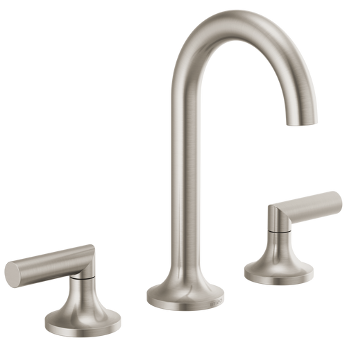 Brizo Odin Widespread Lavatory Faucet - Less Handles - Complete Kit - Brilliance® Brushed Nickel