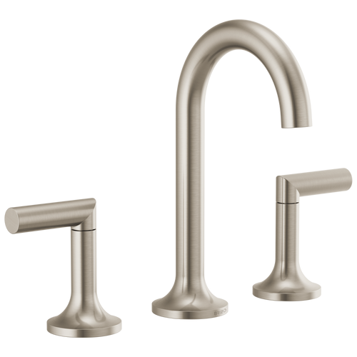 Brizo Odin Widespread Lavatory Faucet - Less Handles - Complete Kit - Brilliance® Brushed Nickel