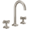 Brizo Odin Widespread Lavatory Faucet - Less Handles - Complete Kit - Brilliance® Brushed Nickel