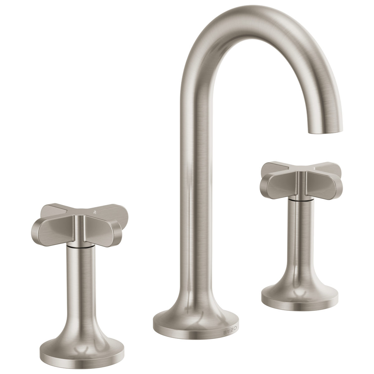 Brizo Odin Widespread Lavatory Faucet - Less Handles - Complete Kit - Brilliance® Brushed Nickel