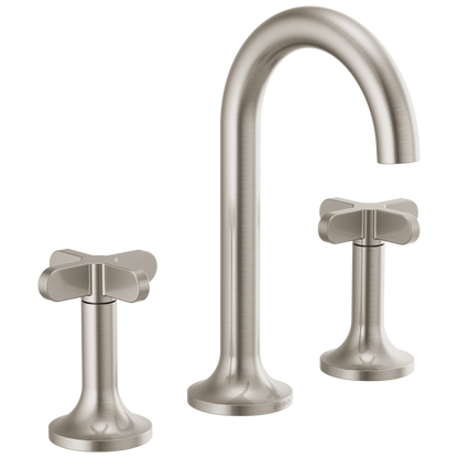 Brizo Odin Widespread Lavatory Faucet - Less Handles - Complete Kit - Brilliance® Brushed Nickel