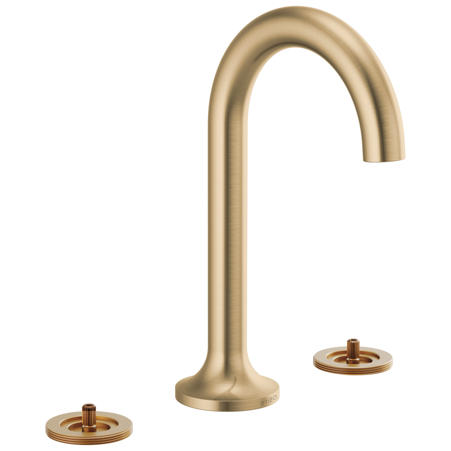 Jason Wu for Brizo Widespread Lavatory Faucet - Less Handles - Brilliance® Luxe Gold®