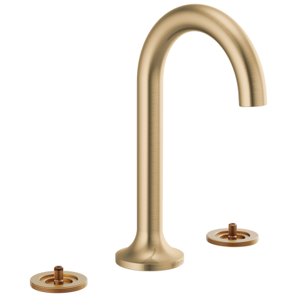 Jason Wu for Brizo Widespread Lavatory Faucet - Less Handles - Brilliance® Luxe Gold®
