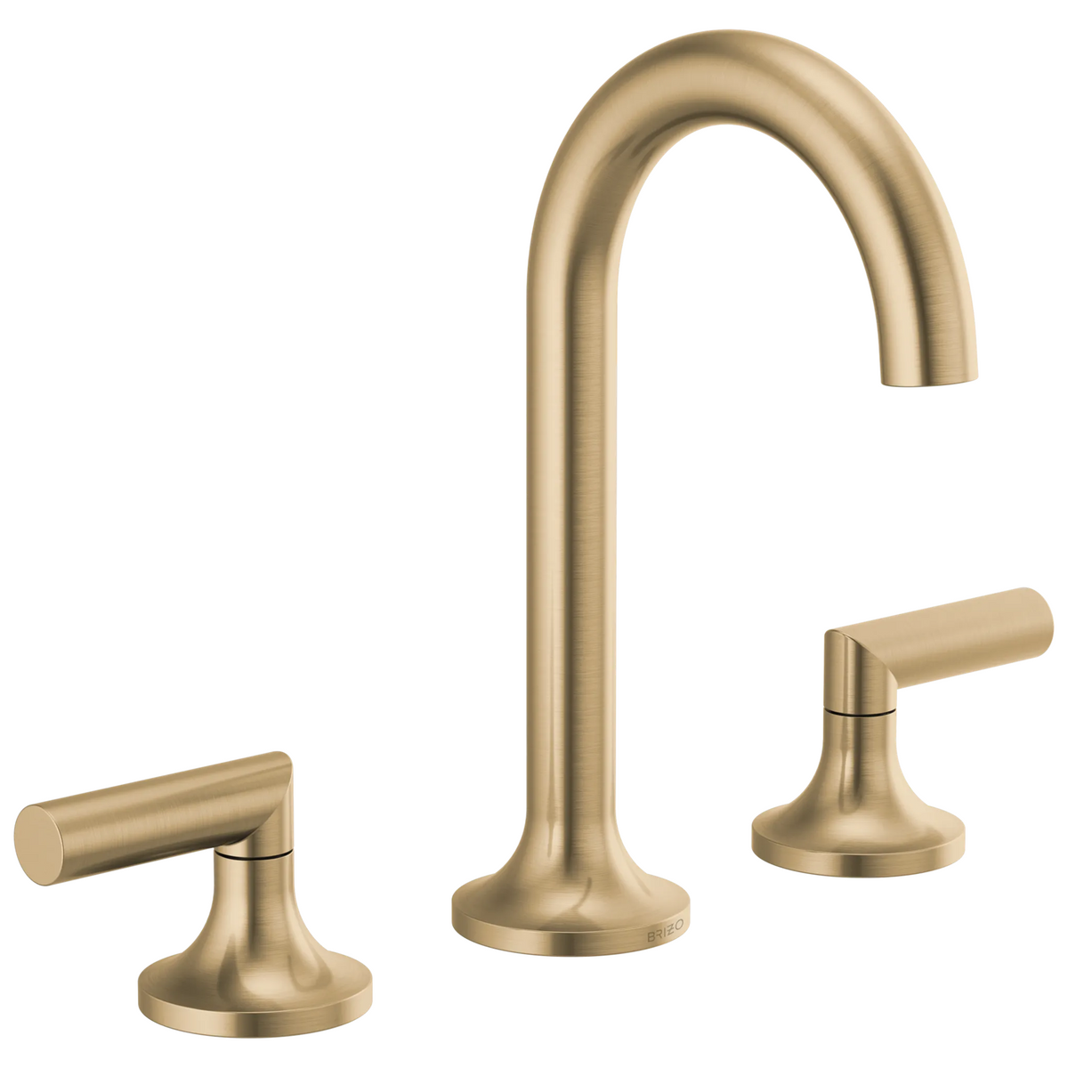 Brizo Odin Widespread Lavatory Faucet - Less Handles - Complete Kit - Brilliance® Luxe Gold®