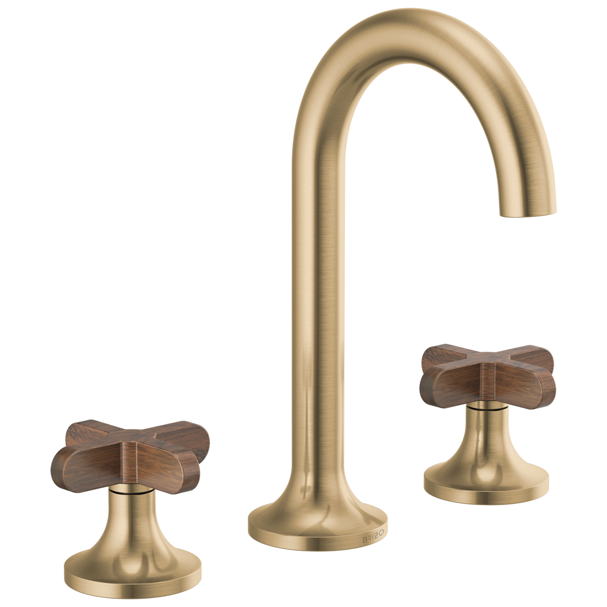 Brizo Odin Widespread Lavatory Faucet - Less Handles - Complete Kit - Brilliance® Luxe Gold®