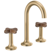 Brizo Odin Widespread Lavatory Faucet - Less Handles - Complete Kit - Brilliance® Luxe Gold®
