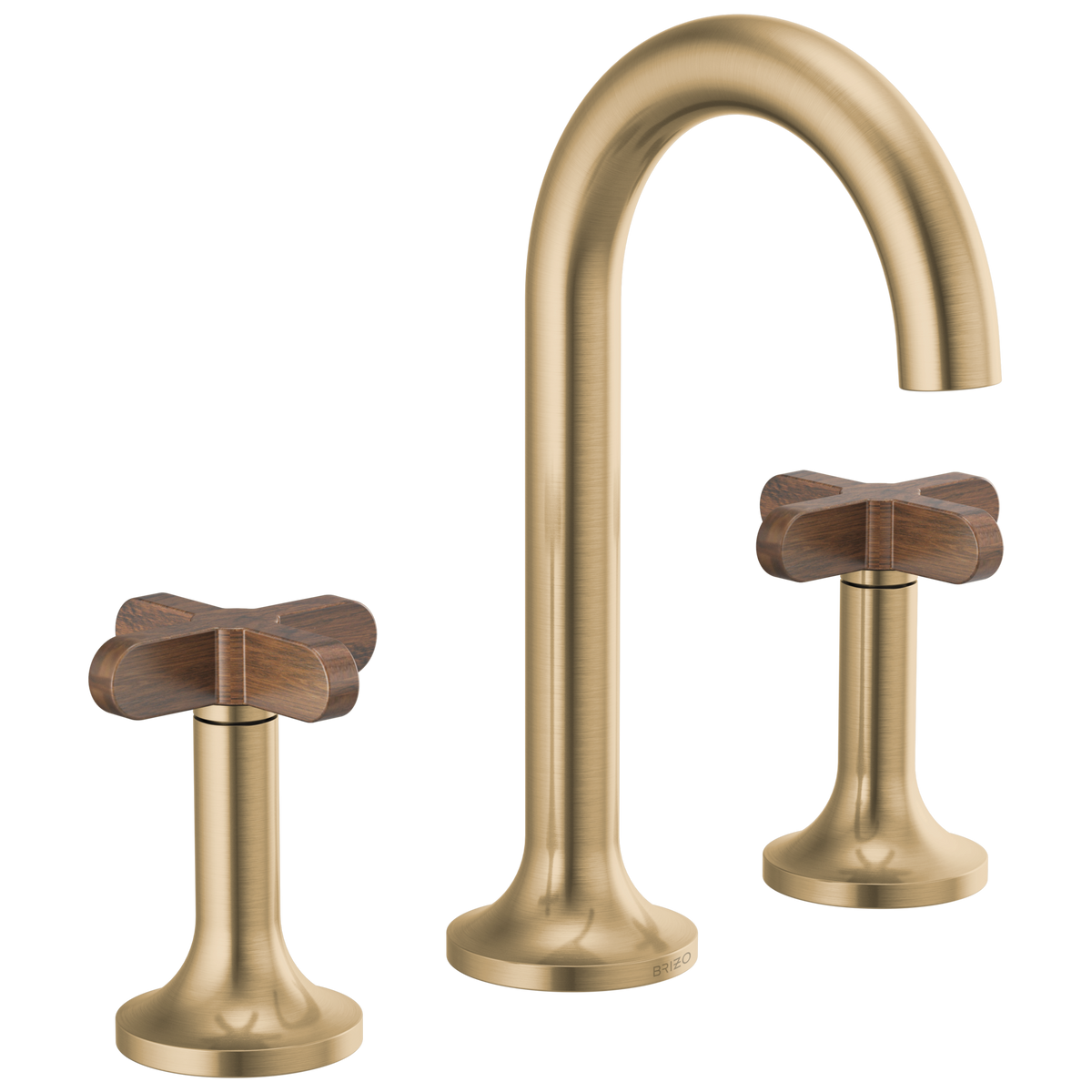 Brizo Odin Widespread Lavatory Faucet - Less Handles - Complete Kit - Brilliance® Luxe Gold®