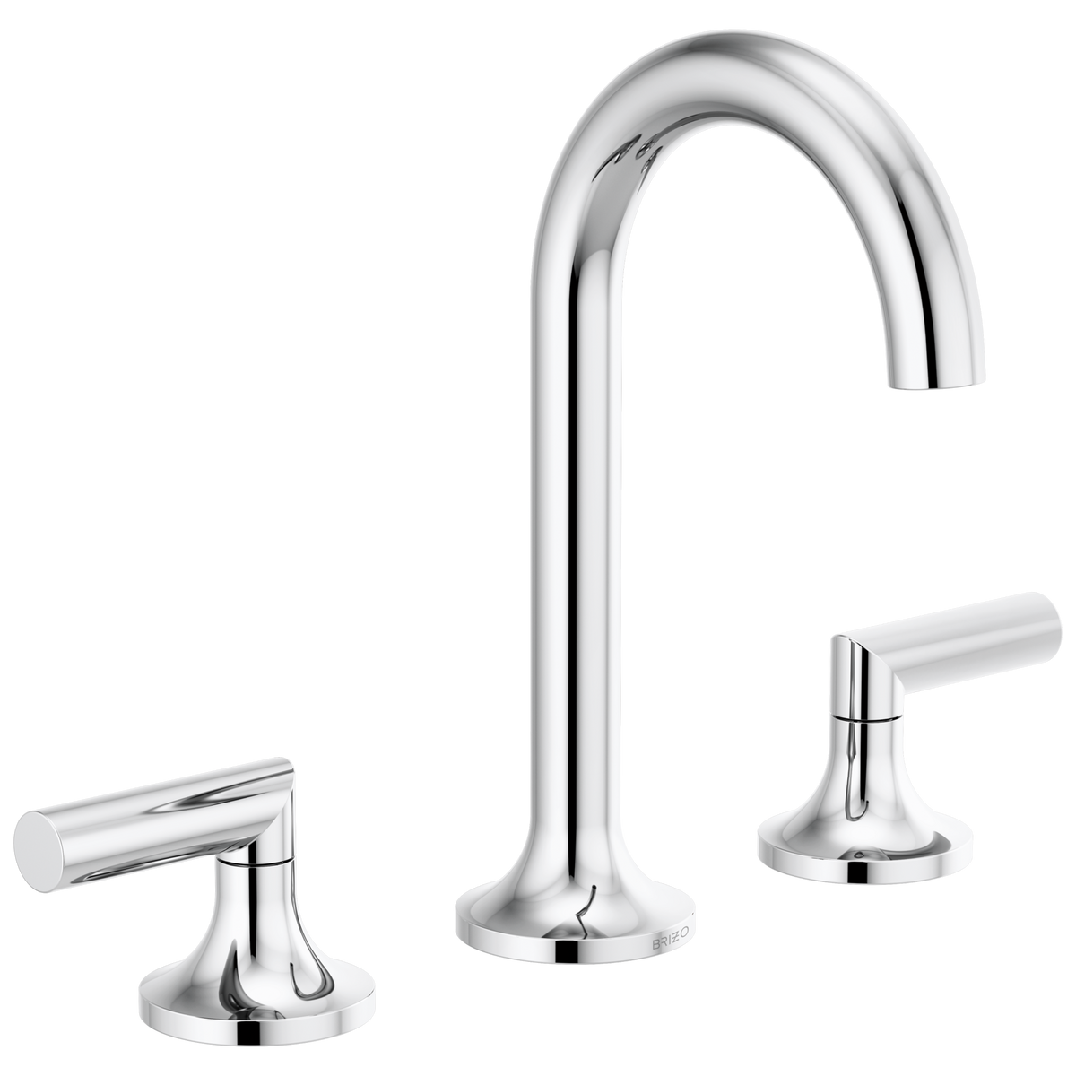 Brizo Odin Widespread Lavatory Faucet - Less Handles - Complete Kit - Polished Chrome
