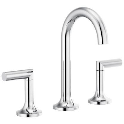 Brizo Odin Widespread Lavatory Faucet - Less Handles - Complete Kit - Polished Chrome