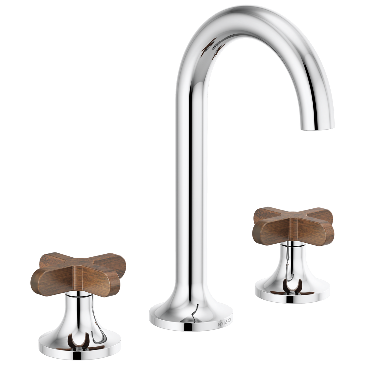 Brizo Odin Widespread Lavatory Faucet - Less Handles - Complete Kit - Polished Chrome