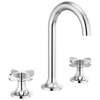 Brizo Odin Widespread Lavatory Faucet - Less Handles - Complete Kit - Polished Chrome