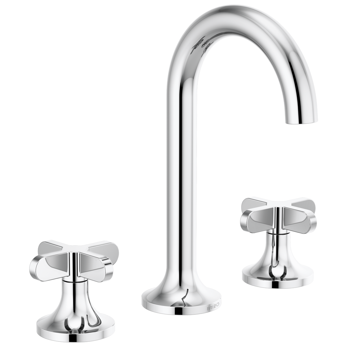 Brizo Odin Widespread Lavatory Faucet - Less Handles - Complete Kit - Polished Chrome