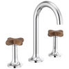 Brizo Odin Widespread Lavatory Faucet - Less Handles - Complete Kit - Polished Chrome