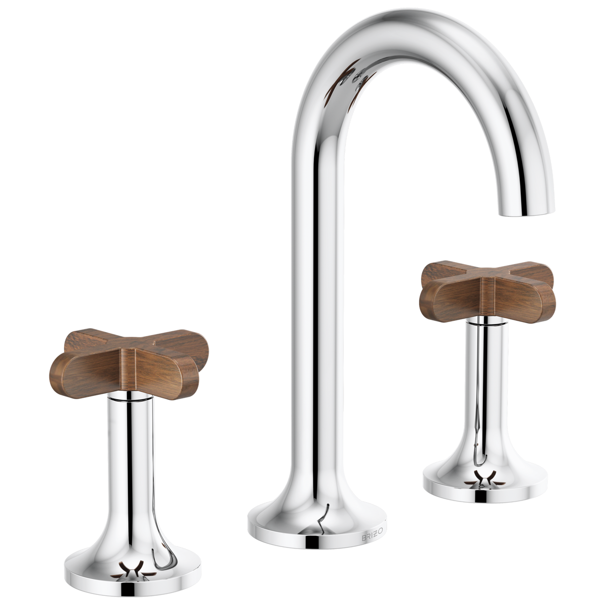 Brizo Odin Widespread Lavatory Faucet - Less Handles - Complete Kit - Polished Chrome