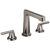 Brizo Levoir Widespread Lavatory Faucet With High Spout - Less Handles - Complete Kit - Brilliance® Black Onyx