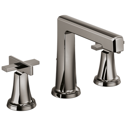 Brizo Levoir Widespread Lavatory Faucet With High Spout - Less Handles - Complete Kit - Brilliance® Luxe Gold®