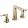 Brizo Levoir Widespread Lavatory Faucet with High Spout - Less Handles 1.2 GPM - Complete Kit - Brilliance® Luxe Gold®