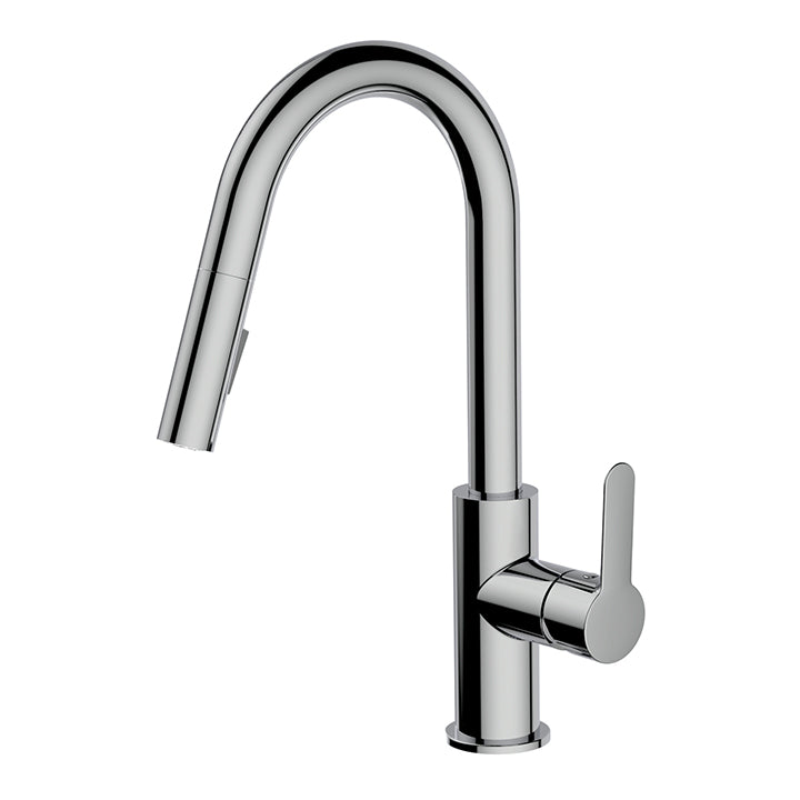 Aquabrass Barley pull-down dual stream mode kitchen faucet