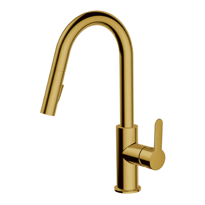 Aquabrass Barley pull-down dual stream mode kitchen faucet